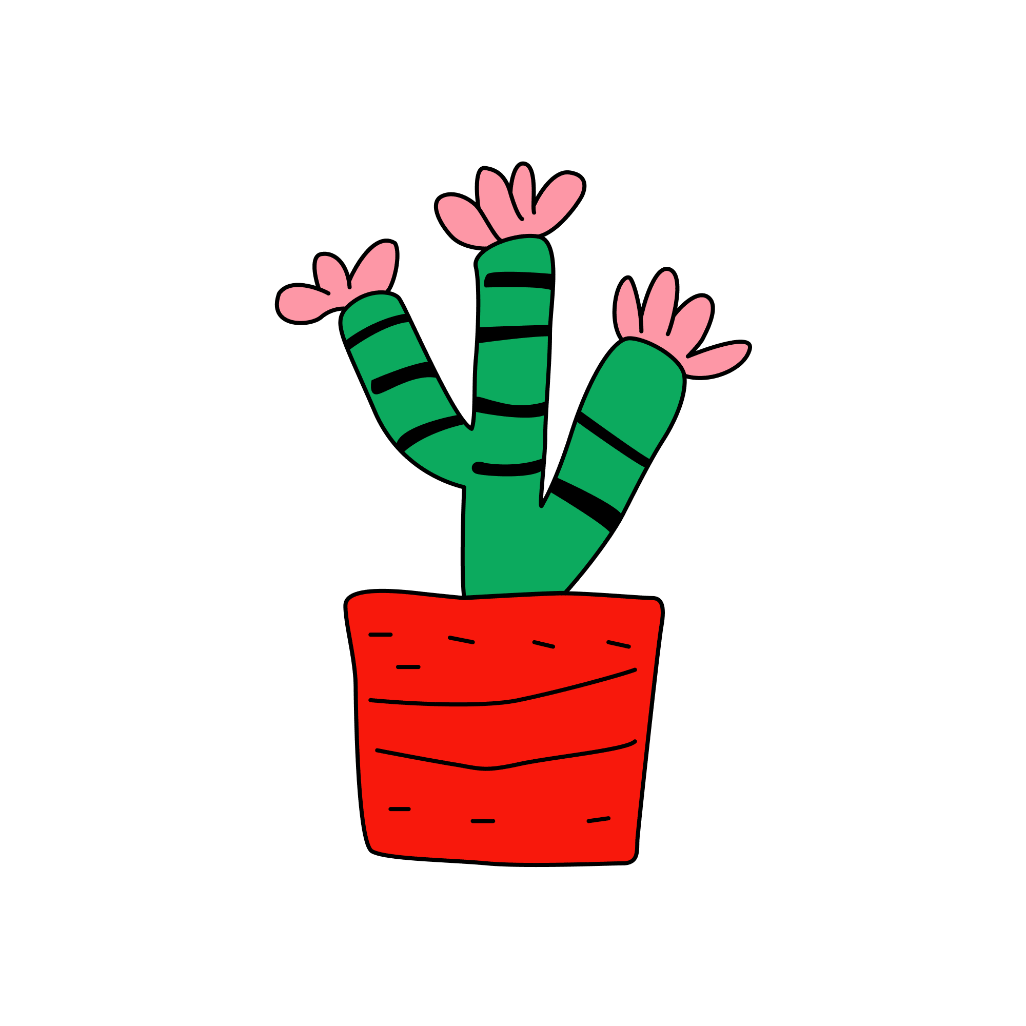 Three-Headed Cactus_filled